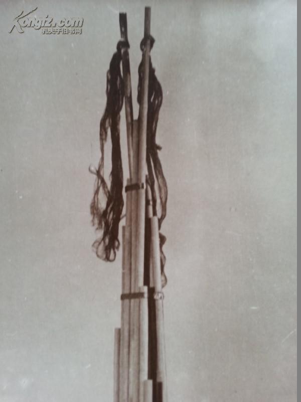zhyct马王堆一号墓出土文物老照片竽古代乐器长21宽135cm
