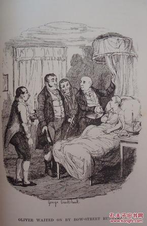 1888年charles dickens :oliver twist 狄更斯《雾都孤儿》全摩洛哥