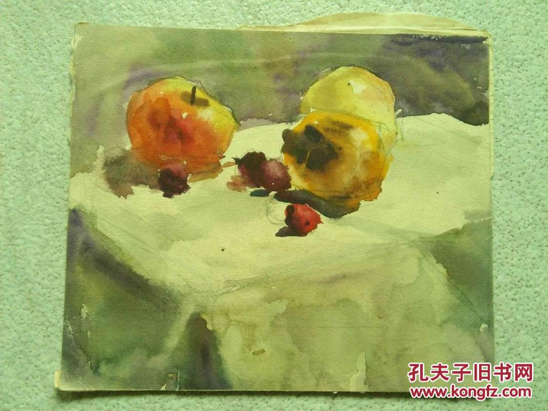 b2812 水彩画50年底(落款看不清)