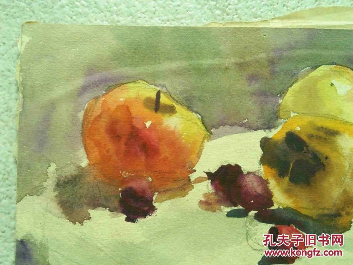 b2812 水彩画50年底(落款看不清)