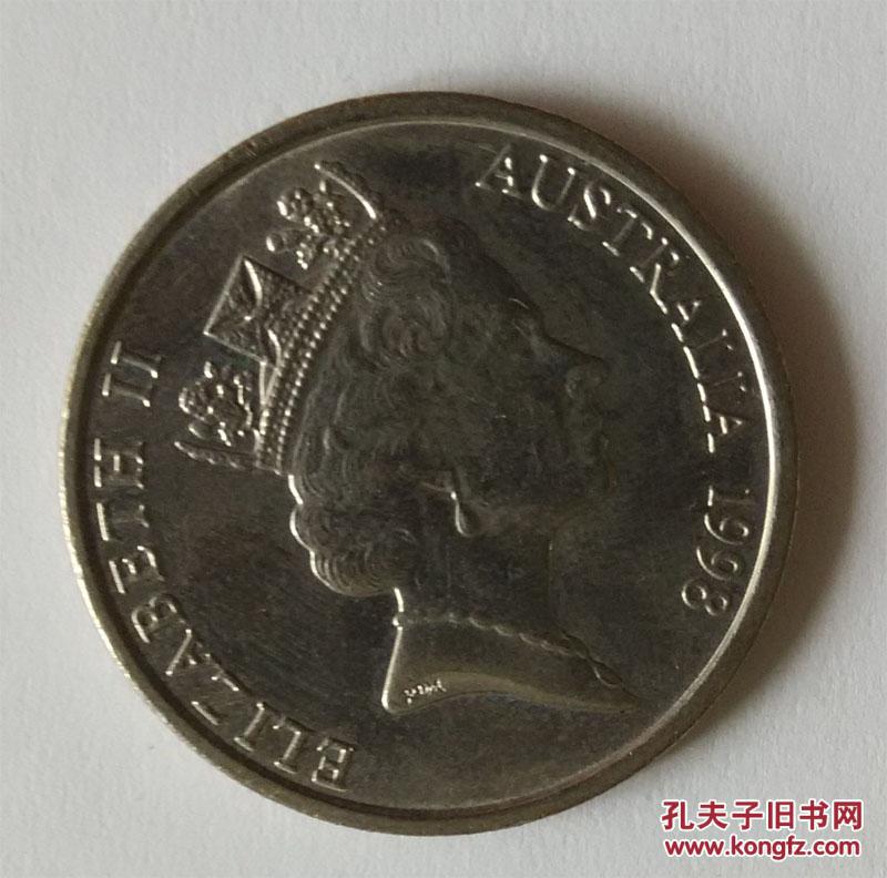 澳大利亚硬币10分1998年