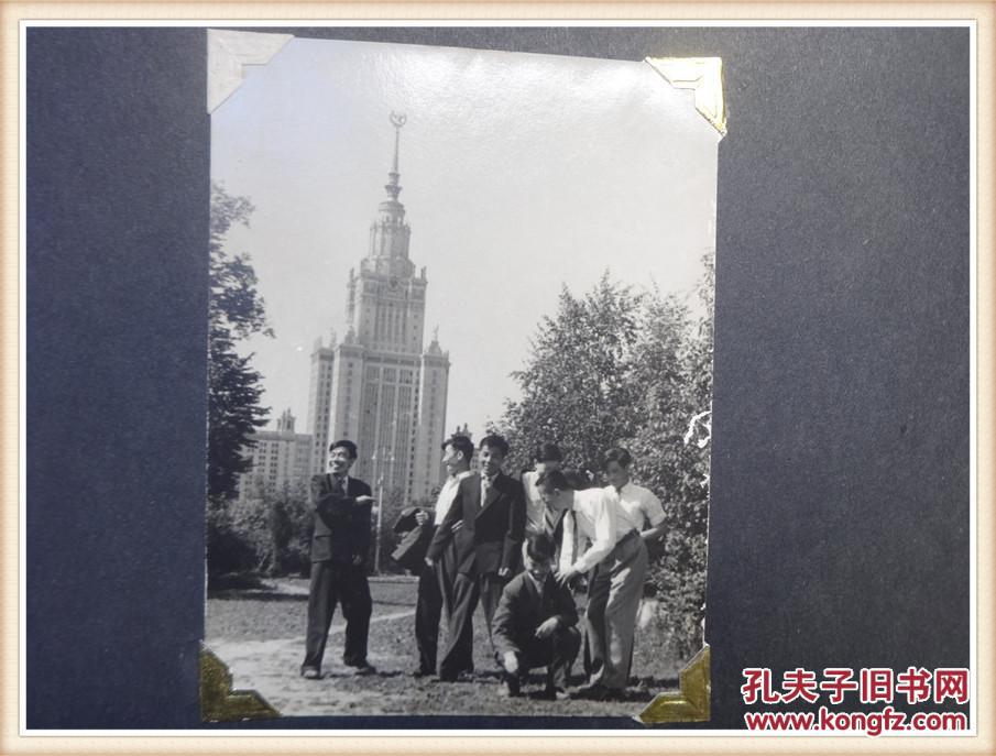 黑白老照片:解放初期,中国留学生在国外的生活照44张