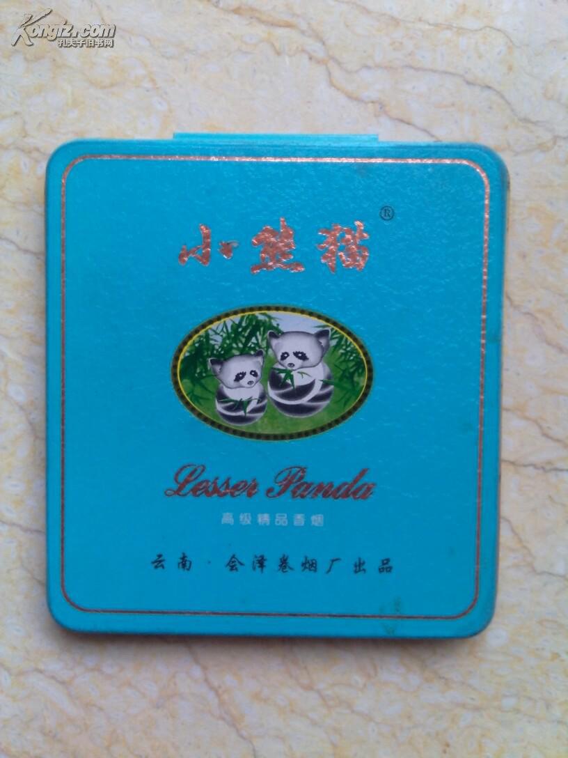 铁盒烟标:小熊猫 (云南 会泽卷烟厂)