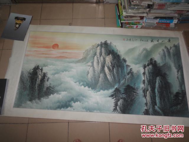广西实力派国画家王辉山水画一幅