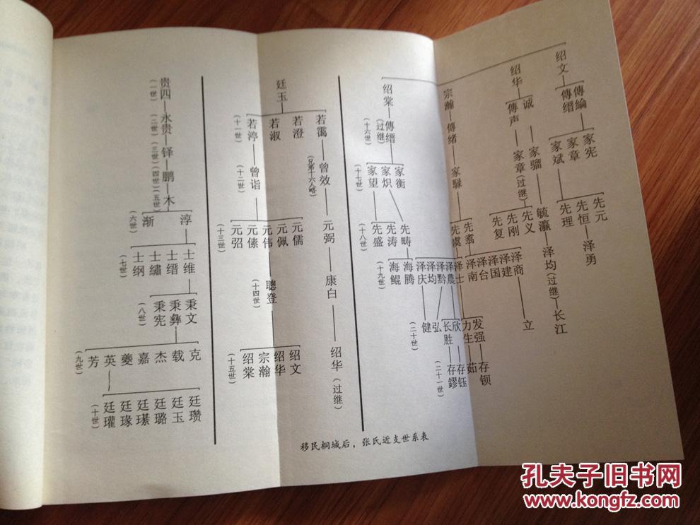 《家世忆述》桐城张英/张廷玉后裔张泽士写自己家世流传等内容!