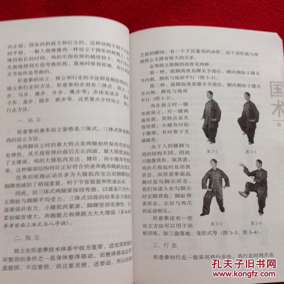 形意拳四象五行精义(没有光盘)实物拍照 按图发货【正版原书】