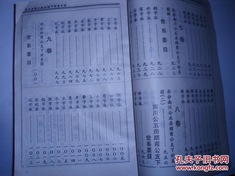 朱氏宗谱.沛国堂(16开1541页巨厚全一册)