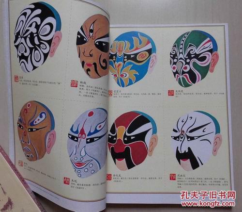 京剧脸谱图解