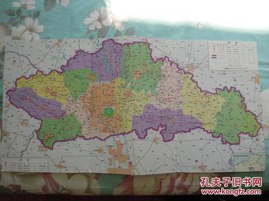 河南省许昌市长葛市旅游交通图-地图【难收集的县级旅游图】图片