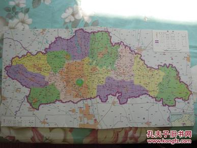 河南省许昌市长葛市旅游交通图-地图【难收集的县级旅游图】