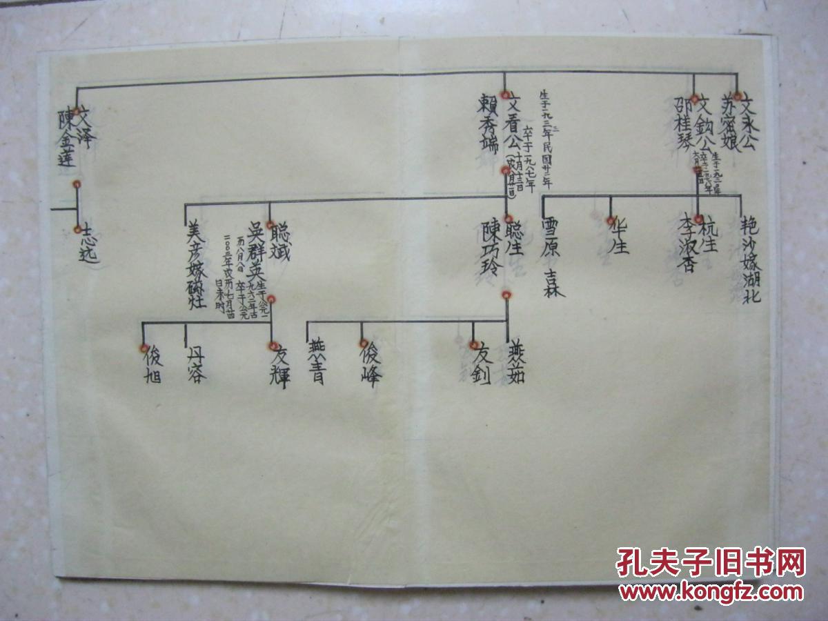 吴氏十九世马权公家族谱(一九八八续)