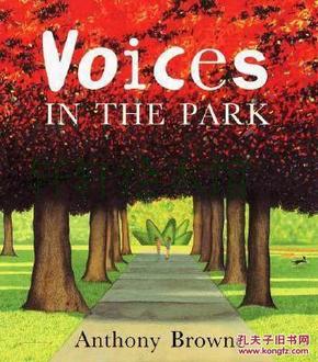 英文原版 安东尼·布朗作品 voices in the park 公园