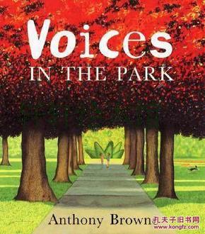 thepark,atthepark 英文原版 安东尼·布朗作品 voices in the park 公园