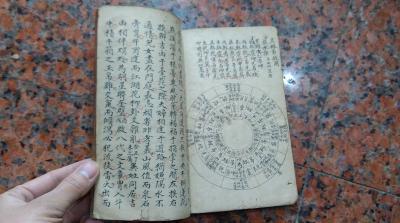 手抄本(三元气运秘诀)道家书