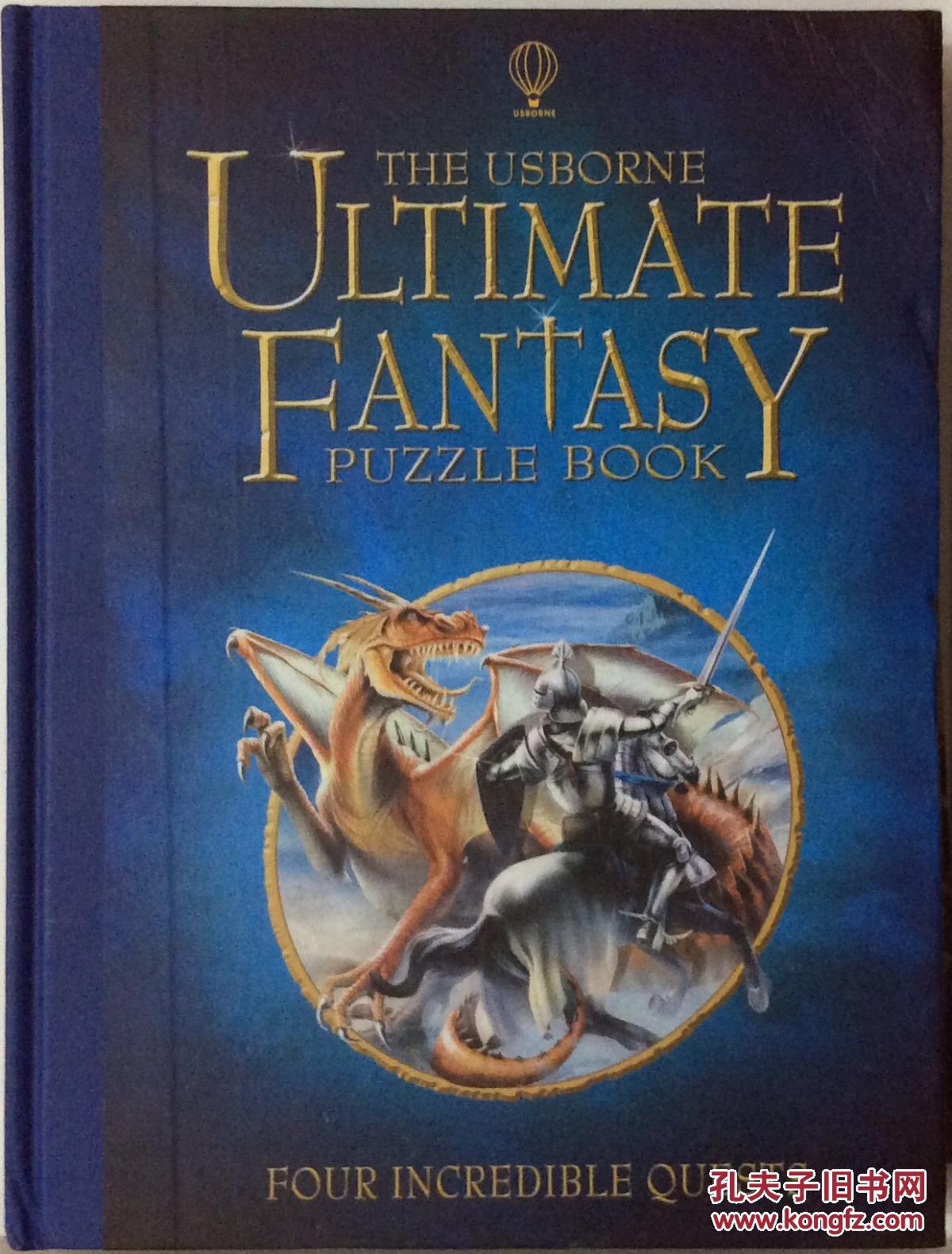usborne ultimate fantasy puzzle book