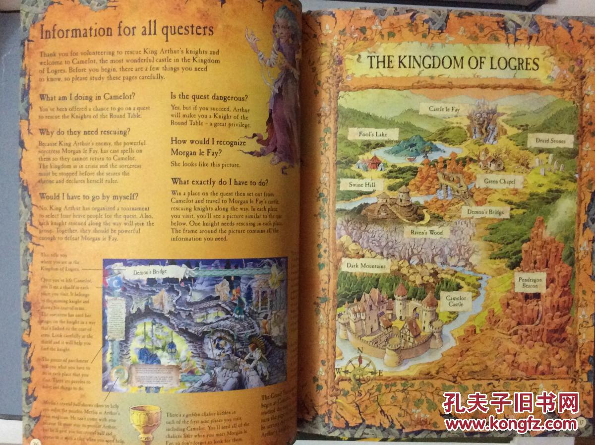 usborne ultimate fantasy puzzle book