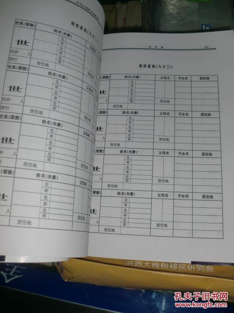 《百姓家谱 李氏家谱》山西洪洞大槐树百姓家谱