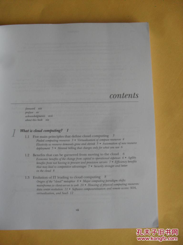 【图】英文原版 云计算 The Cloud at Your Serv