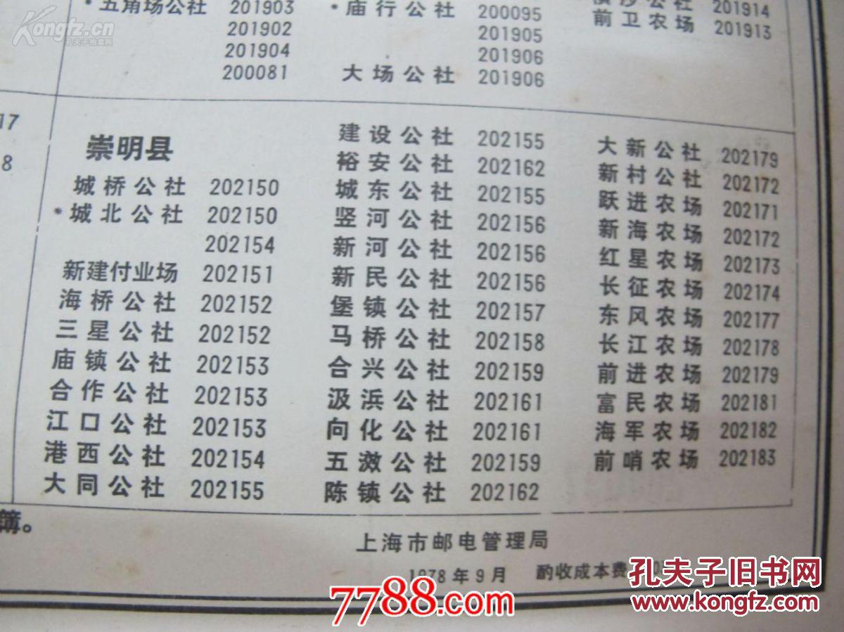 《上海市市区邮政编码示意图》《中国地图册普及本》