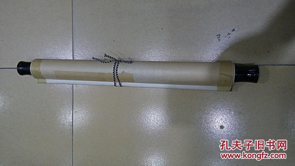 当代书画家 覃国栋先生《墨梅图》原裱立轴 保真迹