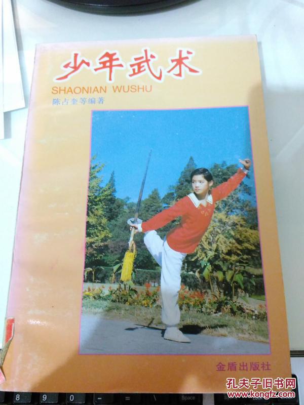少年武术 陈占奎 1998年 295页 9品 金盾出版社