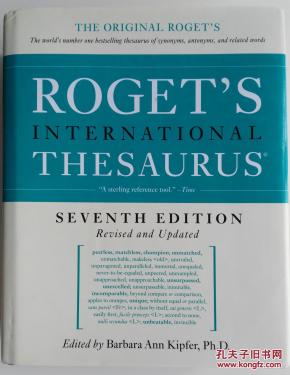 get's International Thesaurus(罗杰特国际英语同