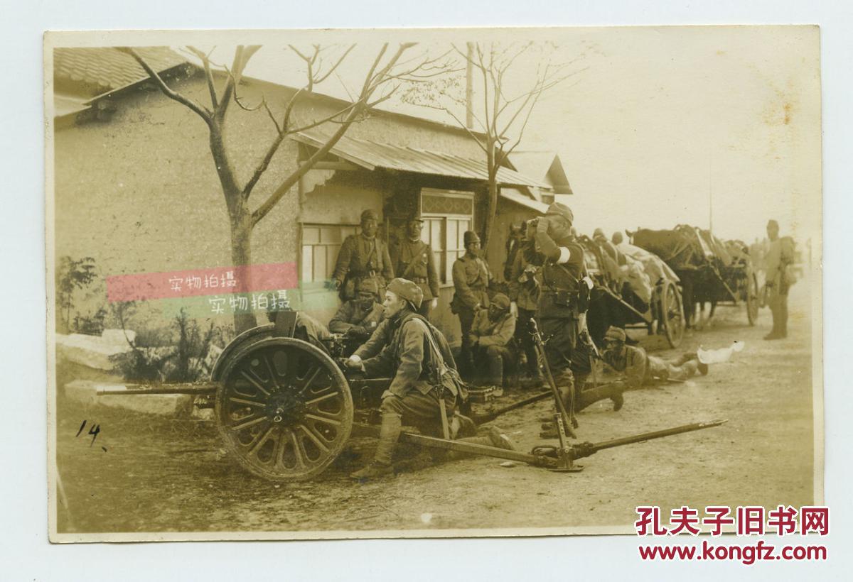 民国抗战时期侵华日军与他们的轻型火炮武器装