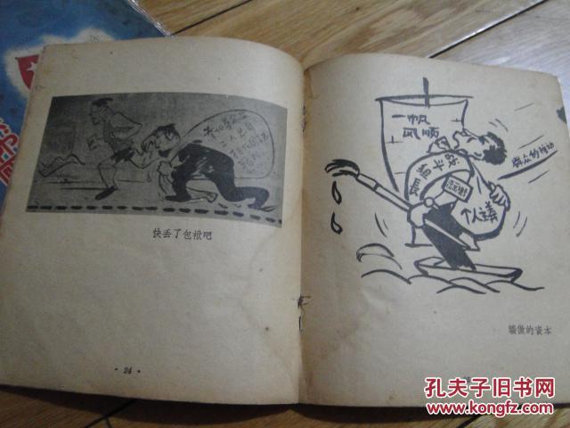 辽宁整风运动 大字报漫画选