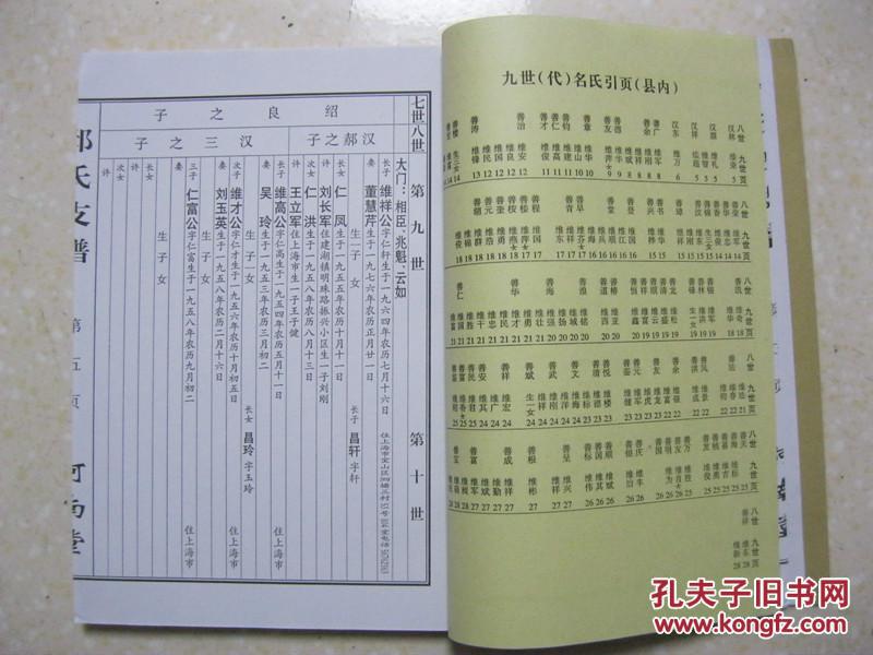 邱氏家谱.河南堂.江苏建湖县,阜宁县