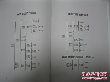 欧庙秦姓族谱(湖北省襄阳市襄城区欧庙镇一带.