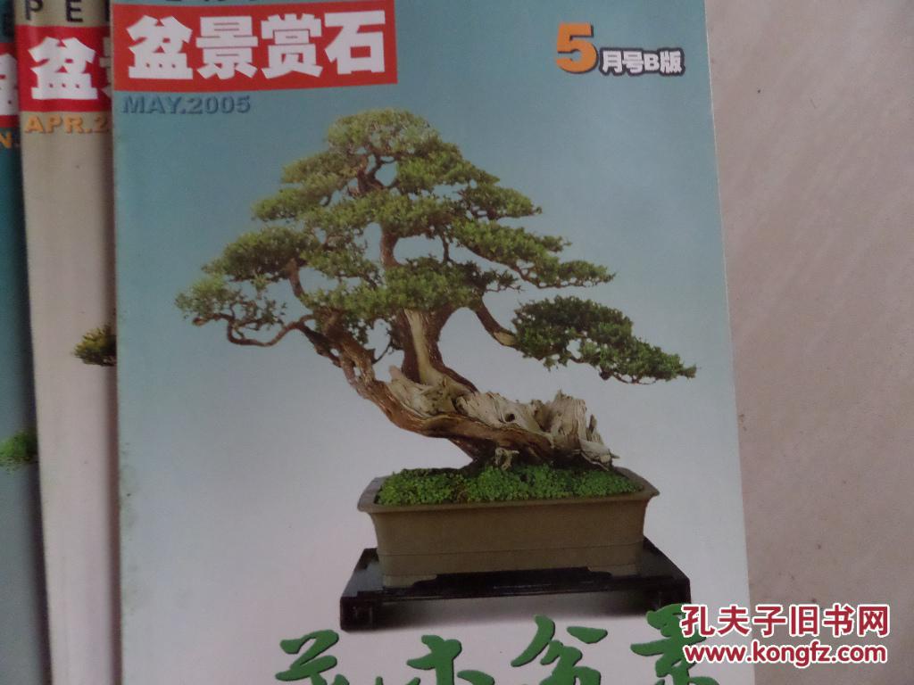 花木盆景(盆景赏石版)2005年【1,,2,3,4,5,,6】六本