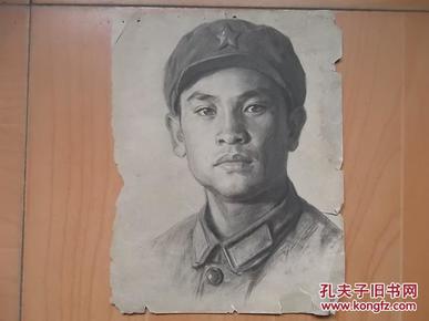 铅笔头像:军人