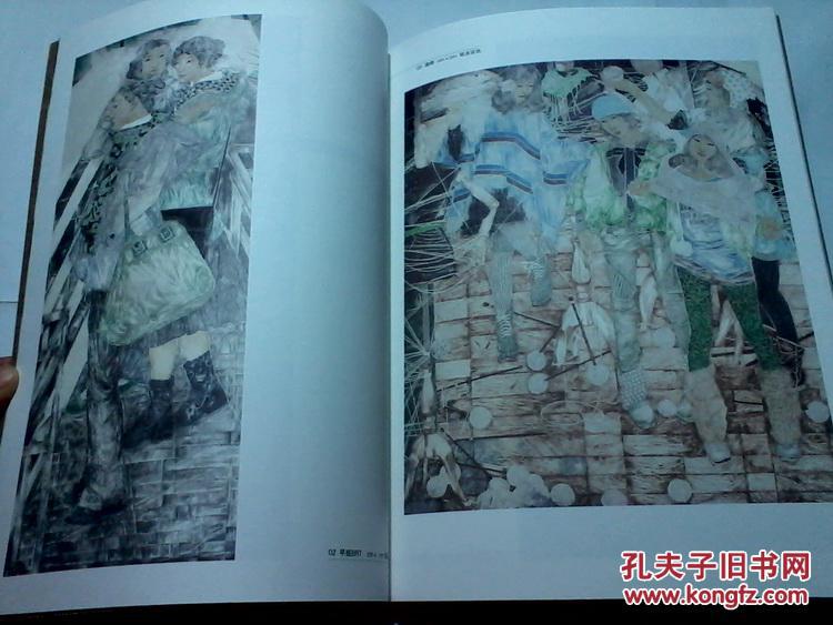 当代中青年代表性画家孟祥军人物画作品【内图实拍