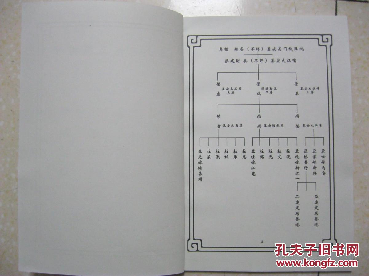 高要新桥金库村梁氏族谱(广东省肇庆市高要区新桥镇金库村,新桥,南岸