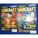 WARCRAFT  -魔兽，两本合售，9品 看图 英文版
