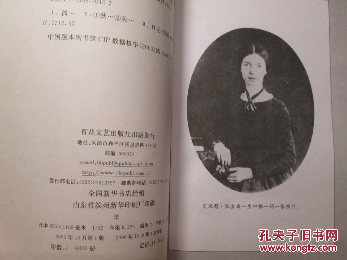 孤独是迷人的艾米莉狄金森的秘密日记