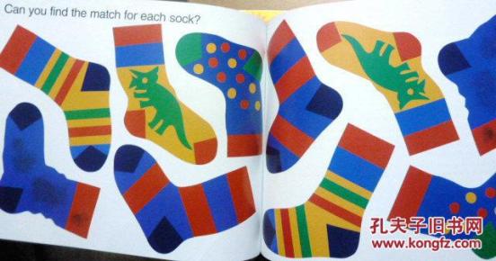 【图】英文原版 少儿学习绘本 Mathstart Match