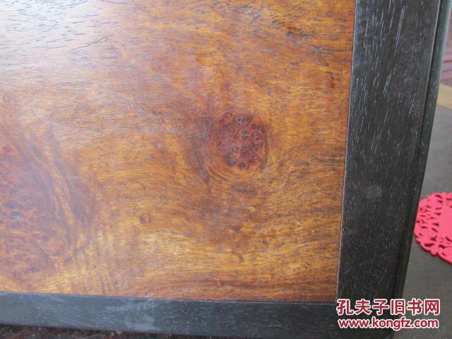 【正宗【明●卯榫结构坑几】红木队伍里的佼佼者——黄花梨木