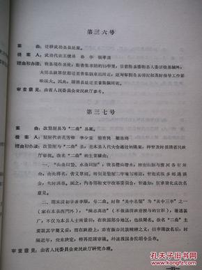 【图】1958年陕西省人民代表大会议案和议案