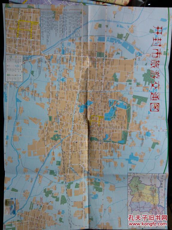 开封市旅游交通图图片