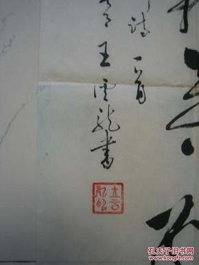著名军旅书法家王云龙书法,100cm*48cm