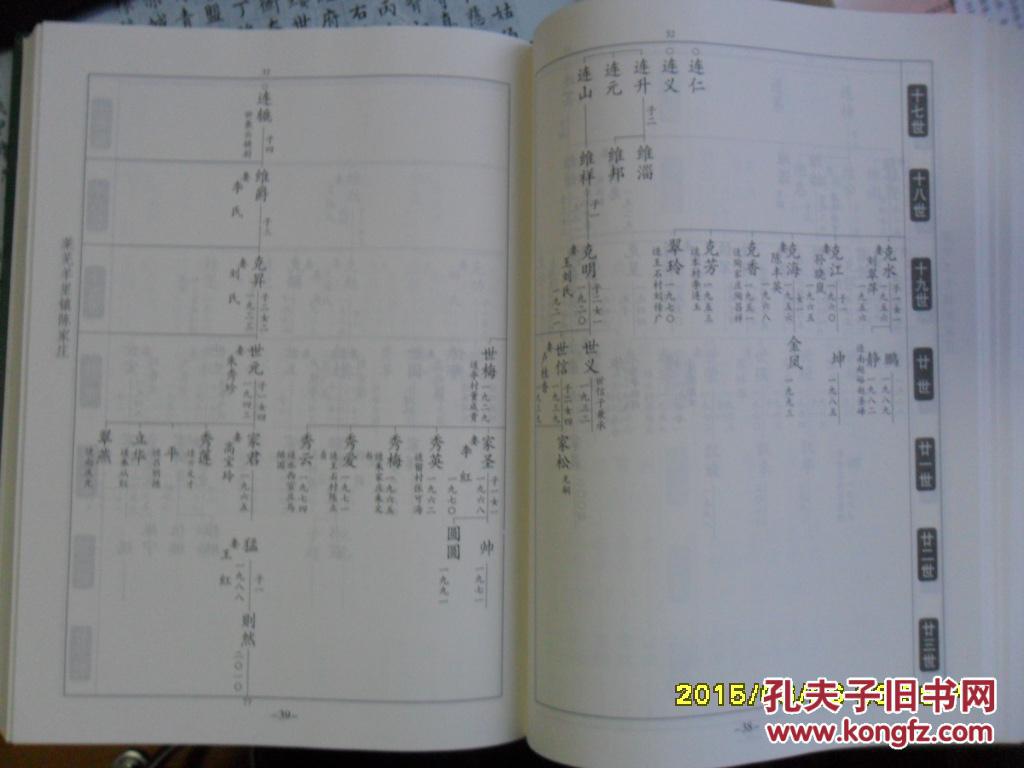 王氏世谱(山东淄川窎桥王氏世谱续修委员会)全六卷