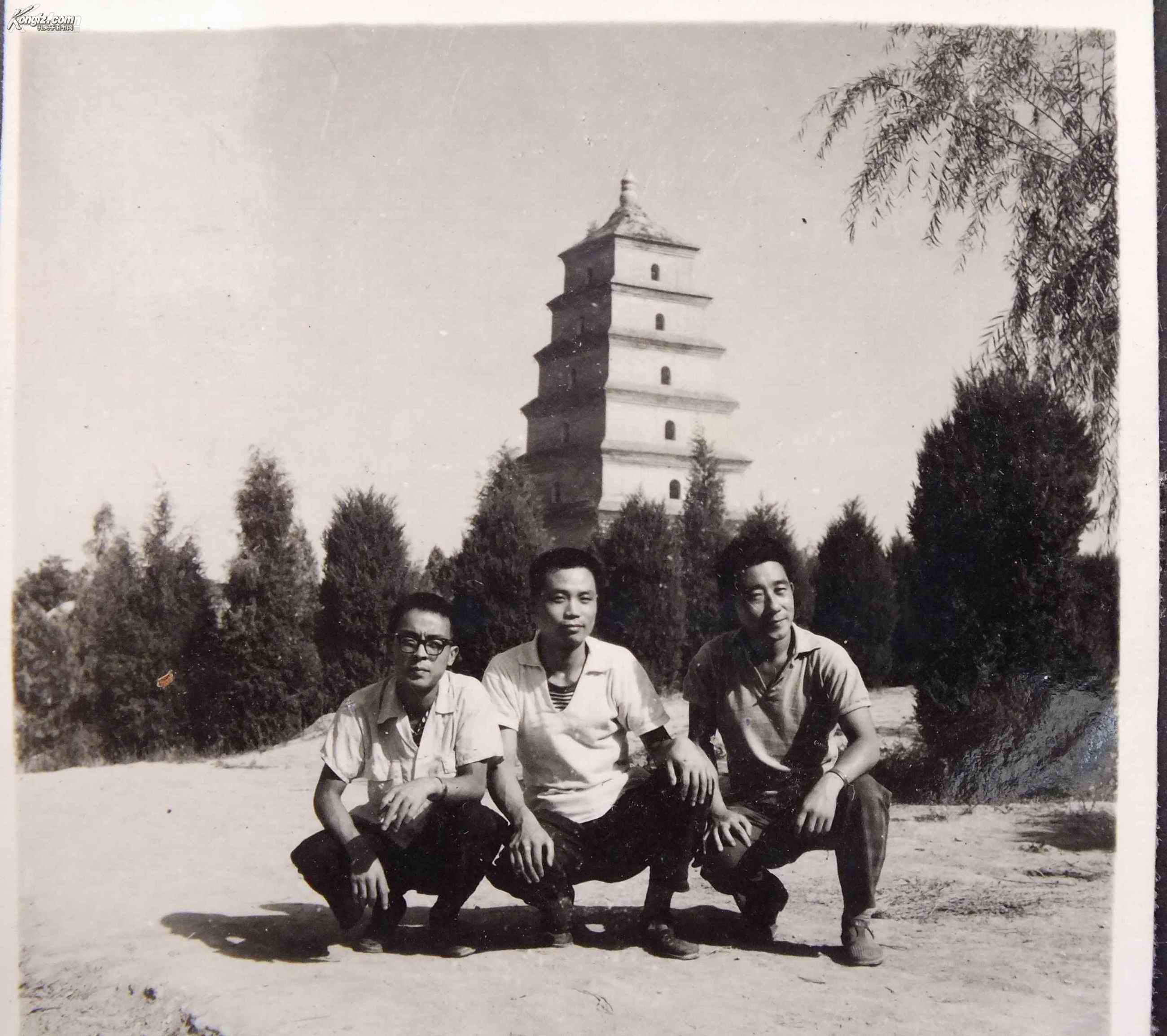 上世纪60年代,西安大雁塔