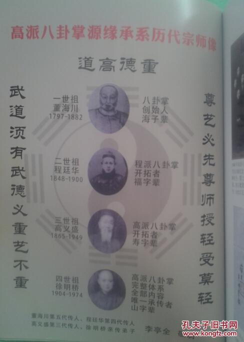 高派八卦游身连环掌学 真传全谱 第一部(先天八卦掌和后天八卦掌.