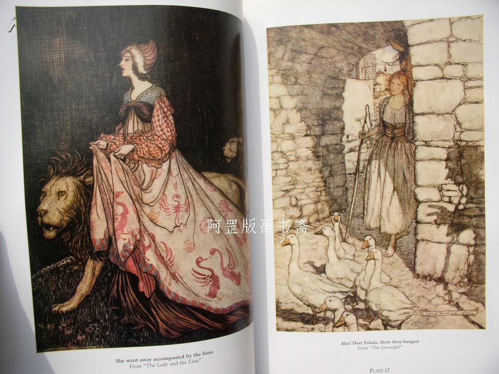 《赖克姆插画集》英国著名插画艺术家arthur rackham插图作品集粹