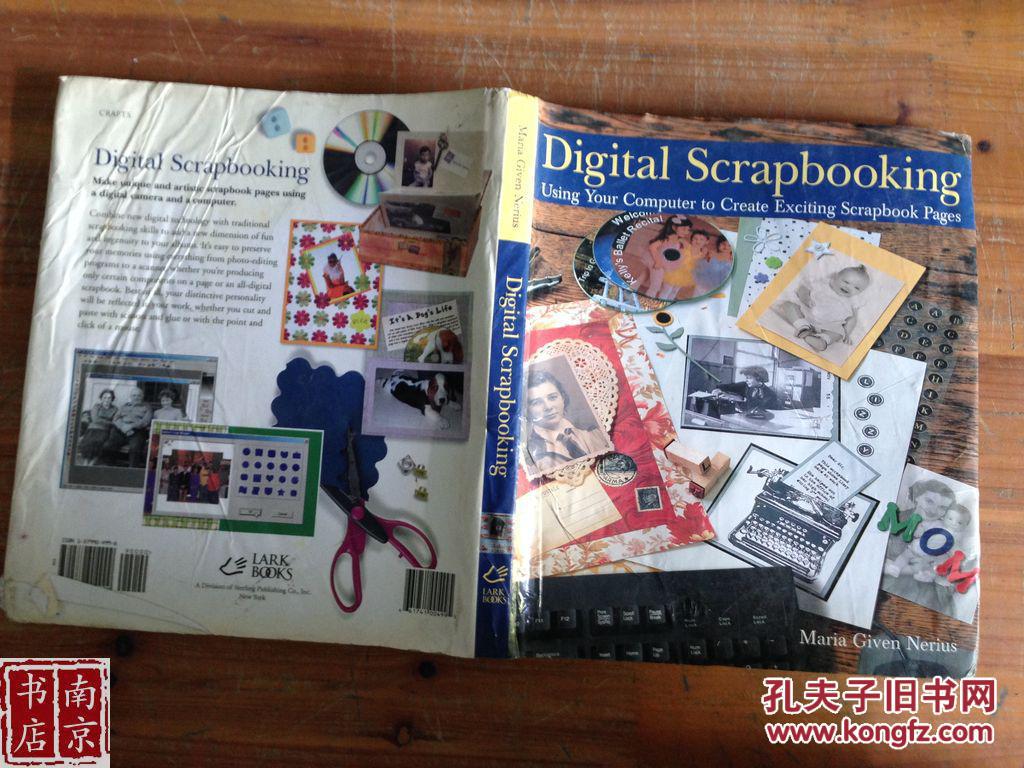 英文原版digitalscrapbooking数字剪贴簿2004年152页