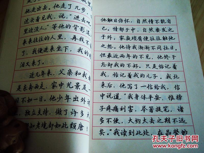 【钢笔字帖:卢桐作品】朱自清散文精选 钢笔字帖