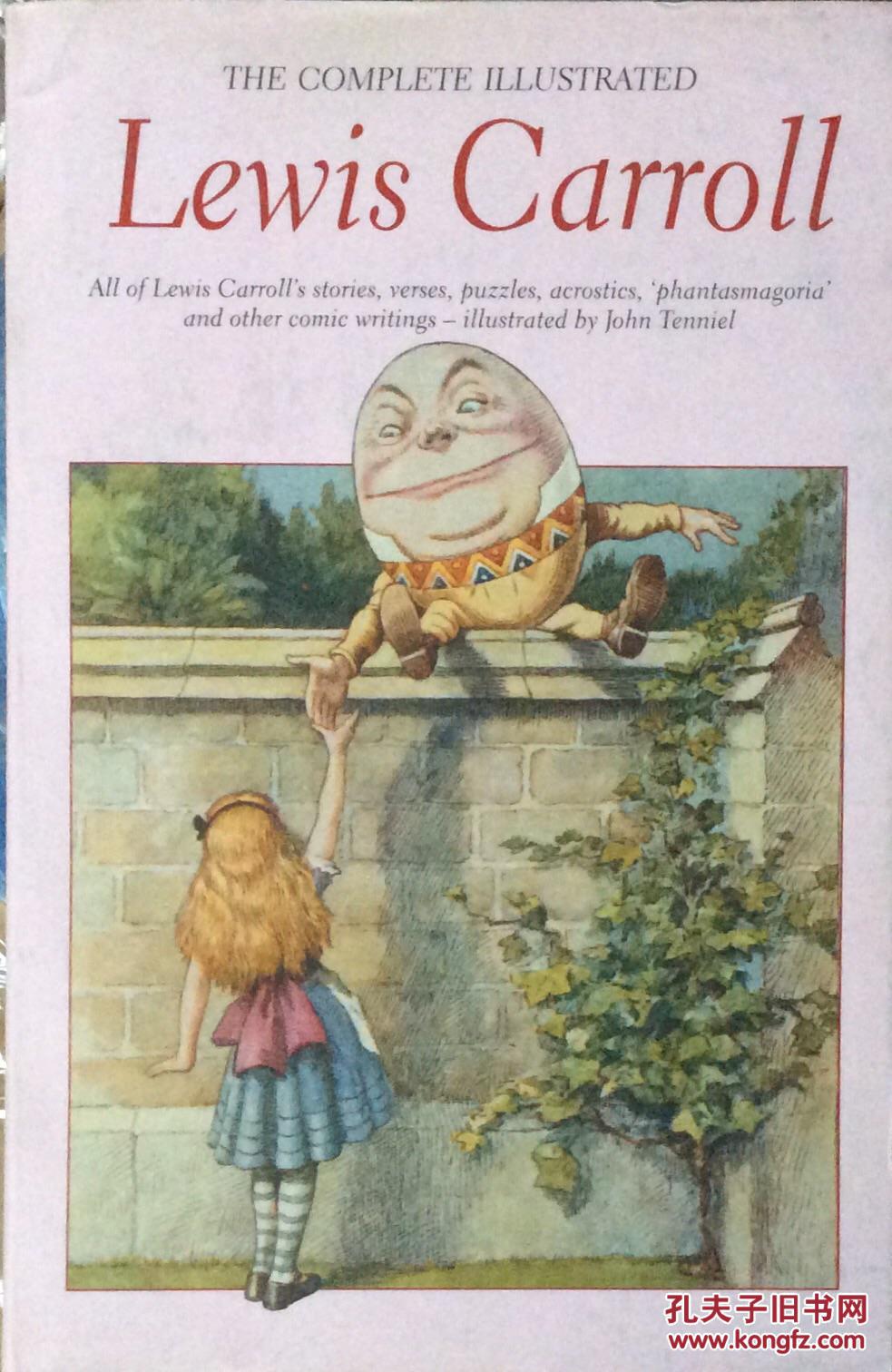 lewis carroll,humpty dumpty complete illustrated lewis carroll 刘易斯·卡罗尔