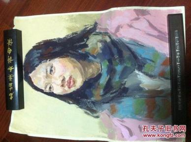 无款人物-水粉画【6】