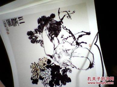 当代名家经典作品周兆颐写意花鸟散页28张